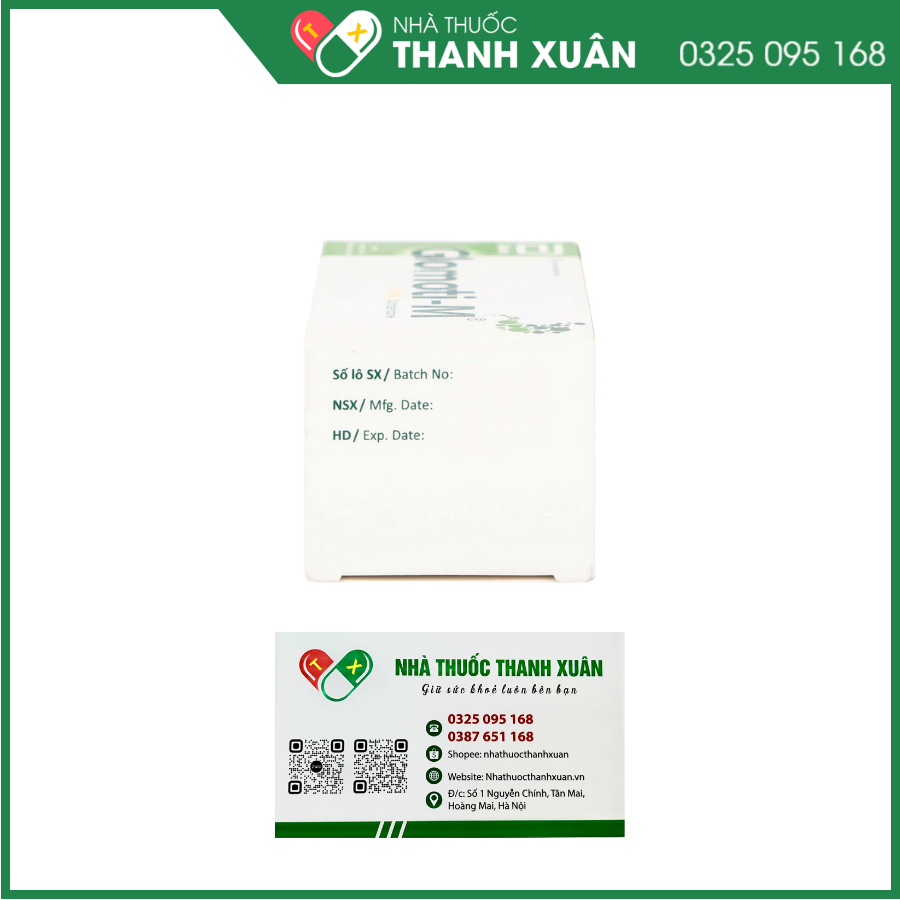 Glomoti M - Điều trị triệu chứng buồn nôn, nôn, chướng bụng, ợ hơi